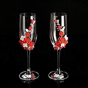 💋 Personal wedding glasses handmade